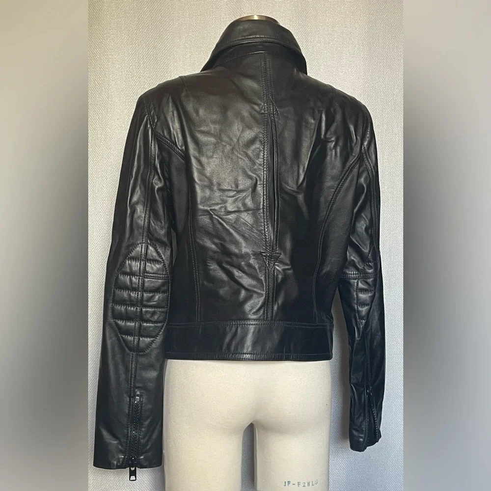 Tommy Hilfiger black leather